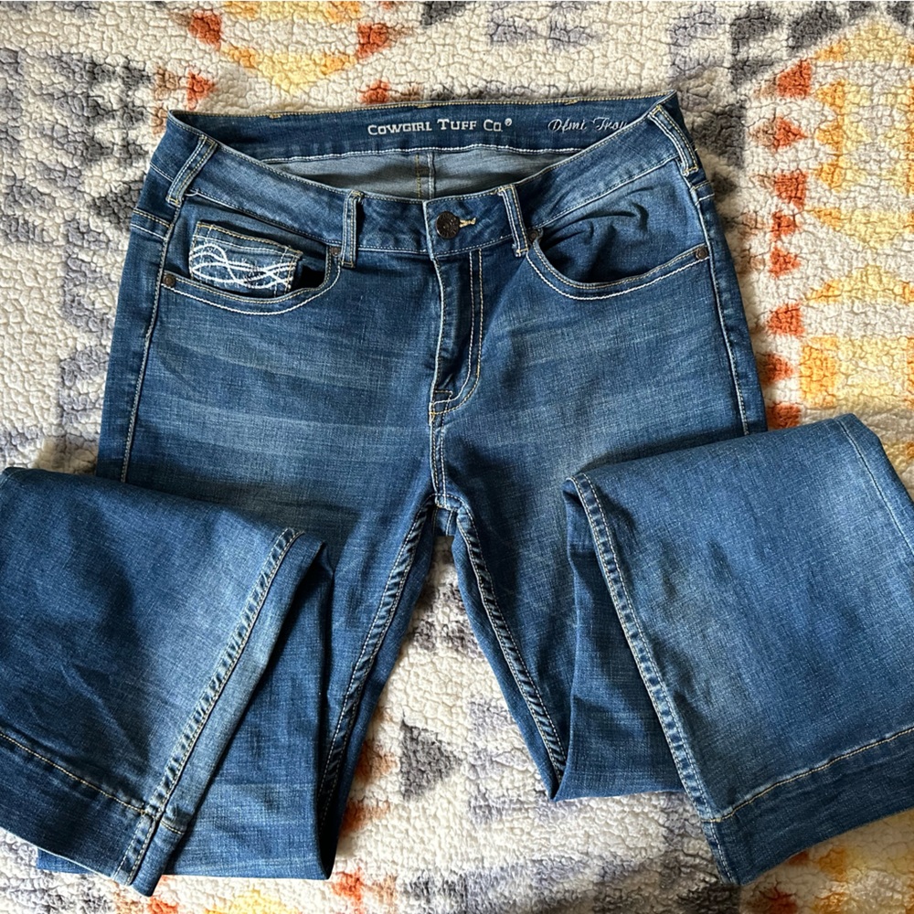 Cowgirl Tuff Trouser Jean- 32L